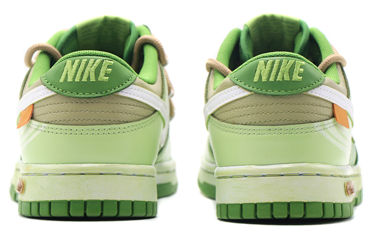 Shop [Zapatillas Personalizadas] Nike Dunk Low 'Matcha Green' DJ6188-300(Team17-男款拉花抹茶绿QD)