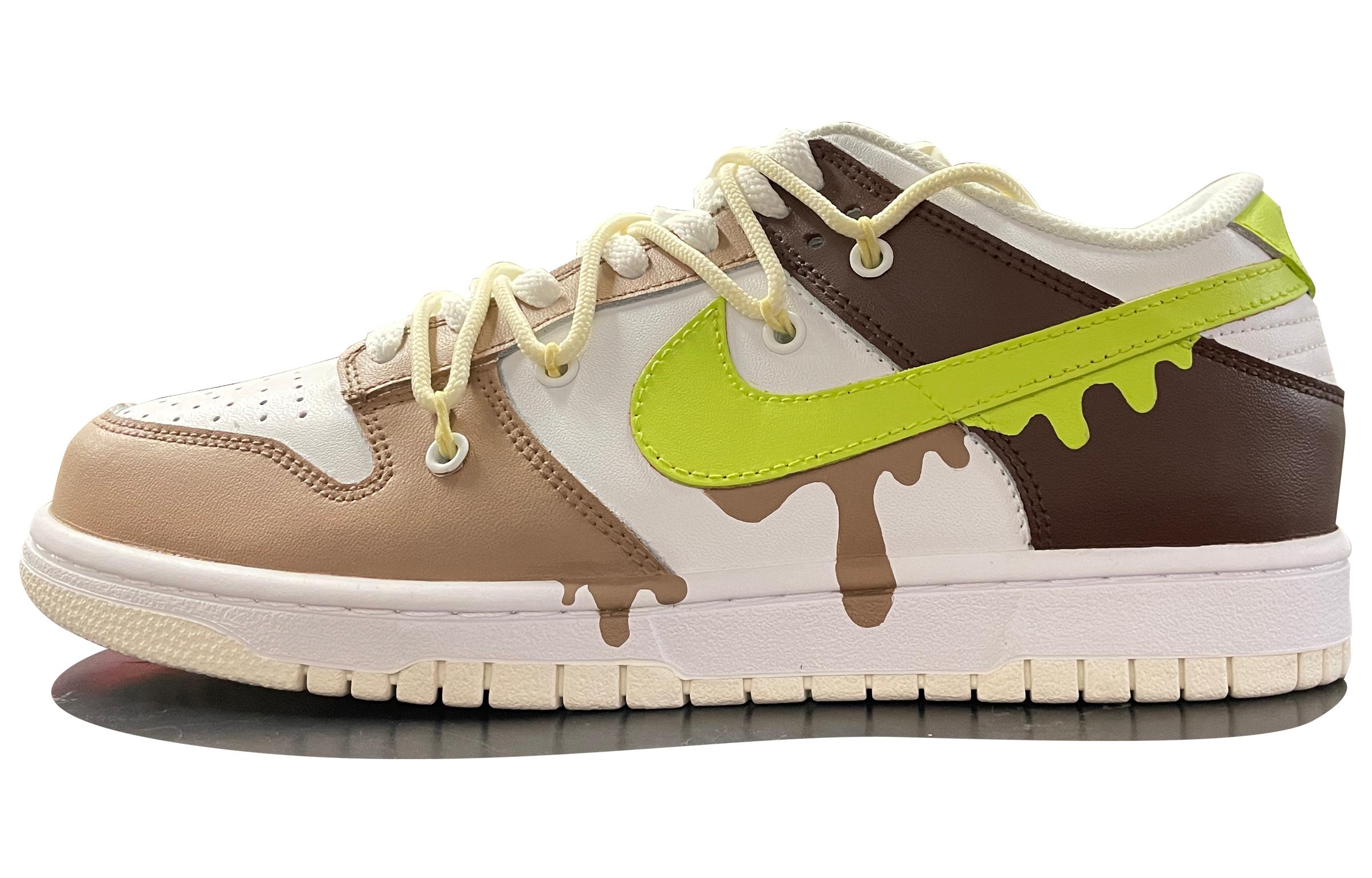 Buy [Zapatillas Personalizadas] Nike Dunk Low 'Matcha Mochi Melt' DH9765-100(TeamD-GS款抹茶浓巧QD)