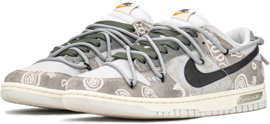 【定製球鞋】 Nike Dunk Low FZBB 抹茶腰果 高街 低筒 板鞋 男款 綠灰 Lookbook 【定製球鞋】 Nike Dunk Low FZBB 抹茶腰果 高街 低筒 板鞋 男款 綠灰