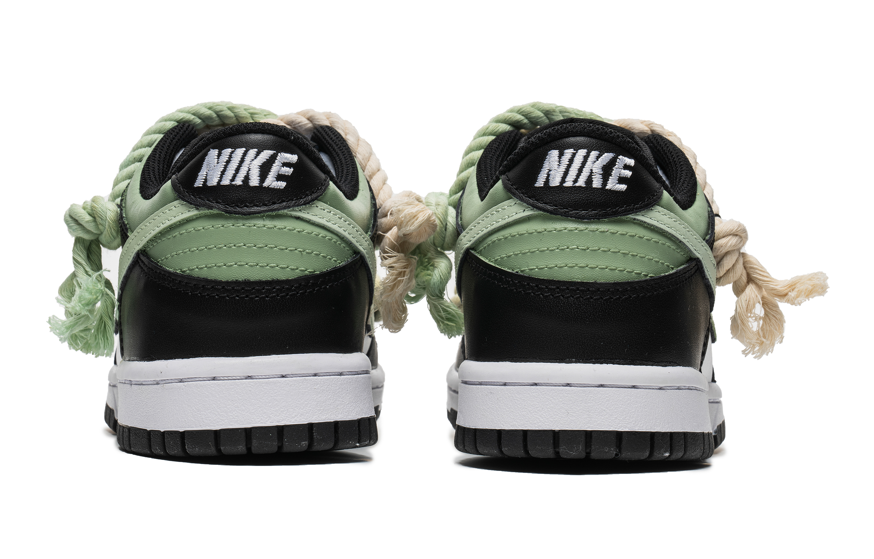 Shop [Custom Shoes] Nike Dunk Low 'Matcha Panda'