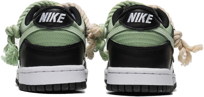 【訂製球鞋】 Nike Dunk Low 抹茶熊貓 簡約百搭 渐變元素 解構雙鞋帶 低筒 板鞋 男款 白綠 Shop 【訂製球鞋】 Nike Dunk Low 抹茶熊貓 簡約百搭 渐變元素 解構雙鞋帶 低筒 板鞋 男款 白綠