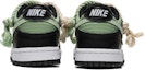 Shop 【訂製球鞋】 Nike Dunk Low 抹茶熊貓 簡約百搭 渐變元素 解構雙鞋帶 低筒 板鞋 男款 白綠