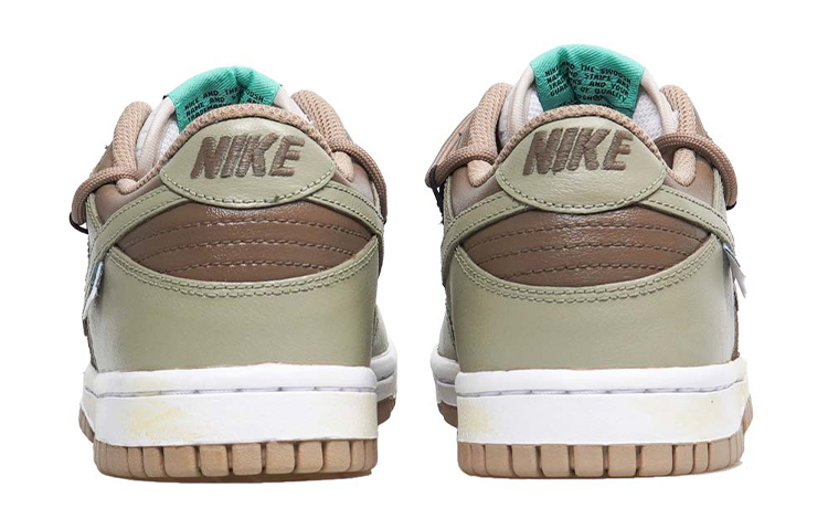 Purchase 【定製球鞋】 Nike Dunk Low Split 輕定製系列 抹茶威化 復古 解構 休閒 低筒 板鞋 GS 摩卡綠