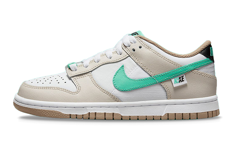 Details for 【定製球鞋】 Nike Dunk Low Split 輕定製系列 抹茶威化 復古 解構 休閒 低筒 板鞋 GS 摩卡綠