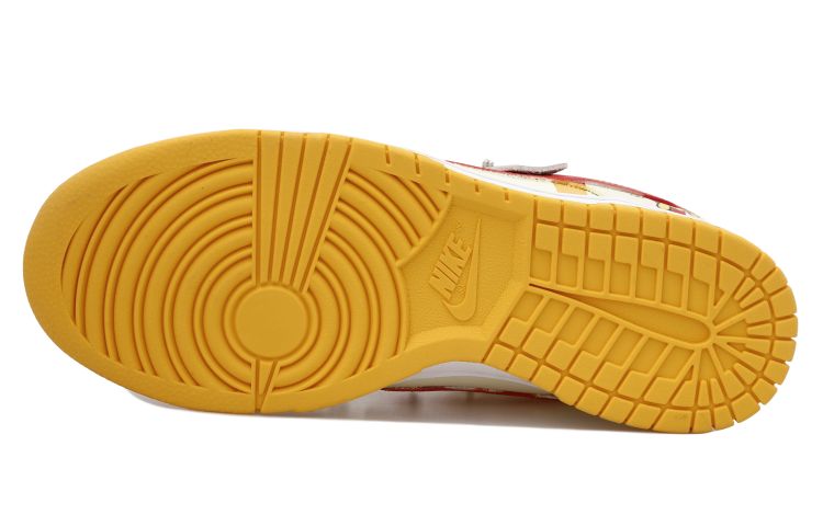 [Custom Shoes] Nike Dunk Low 'McDonald's Deconstructed Beige-Red' 圖 5