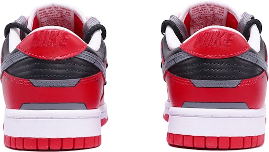 【定制球鞋】Nike Dunk Low 潮男主題 簡約 機甲 潮流 解構雙鞋帶 復古休閒 低幫 板鞋 男款 紅灰 Purchase 【定制球鞋】Nike Dunk Low 潮男主題 簡約 機甲 潮流 解構雙鞋帶 復古休閒 低幫 板鞋 男款 紅灰