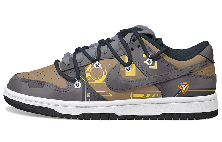 Buy 나이키 덩크 로우 '메카 워리어' (Nike Dunk Low '메카 워리어') DJ6188-002(Team拾玖-黑棕机能男S-BOX)