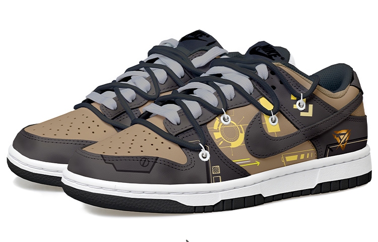 Lookbook 나이키 덩크 로우 '메카 워리어' (Nike Dunk Low '메카 워리어') DJ6188-002(Team拾玖-黑棕机能男S-BOX)