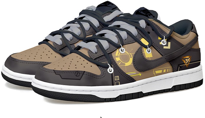 나이키 덩크 로우 '메카 워리어' (Nike Dunk Low '메카 워리어') DJ6188-002(Team拾玖-黑棕机能男S-BOX) Lookbook 나이키 덩크 로우 '메카 워리어' (Nike Dunk Low '메카 워리어') DJ6188-002(Team拾玖-黑棕机能男S-BOX)