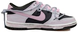 Order 【訂製球鞋】Nike Dunk Low 做舊 機械蝴蝶 暈染 解構鞋帶 禮盒 低筒 板鞋 GS 黑粉灰