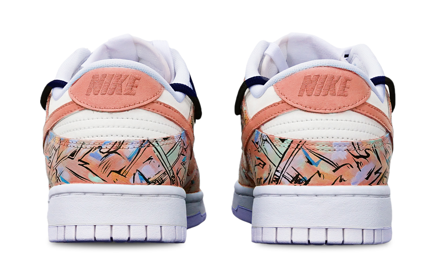Shop Zapatillas Nike Dunk Low 'Cyberpunk Mecánico Graffiti' DH9765-100(TeamT-机械线路红白S-BOX)