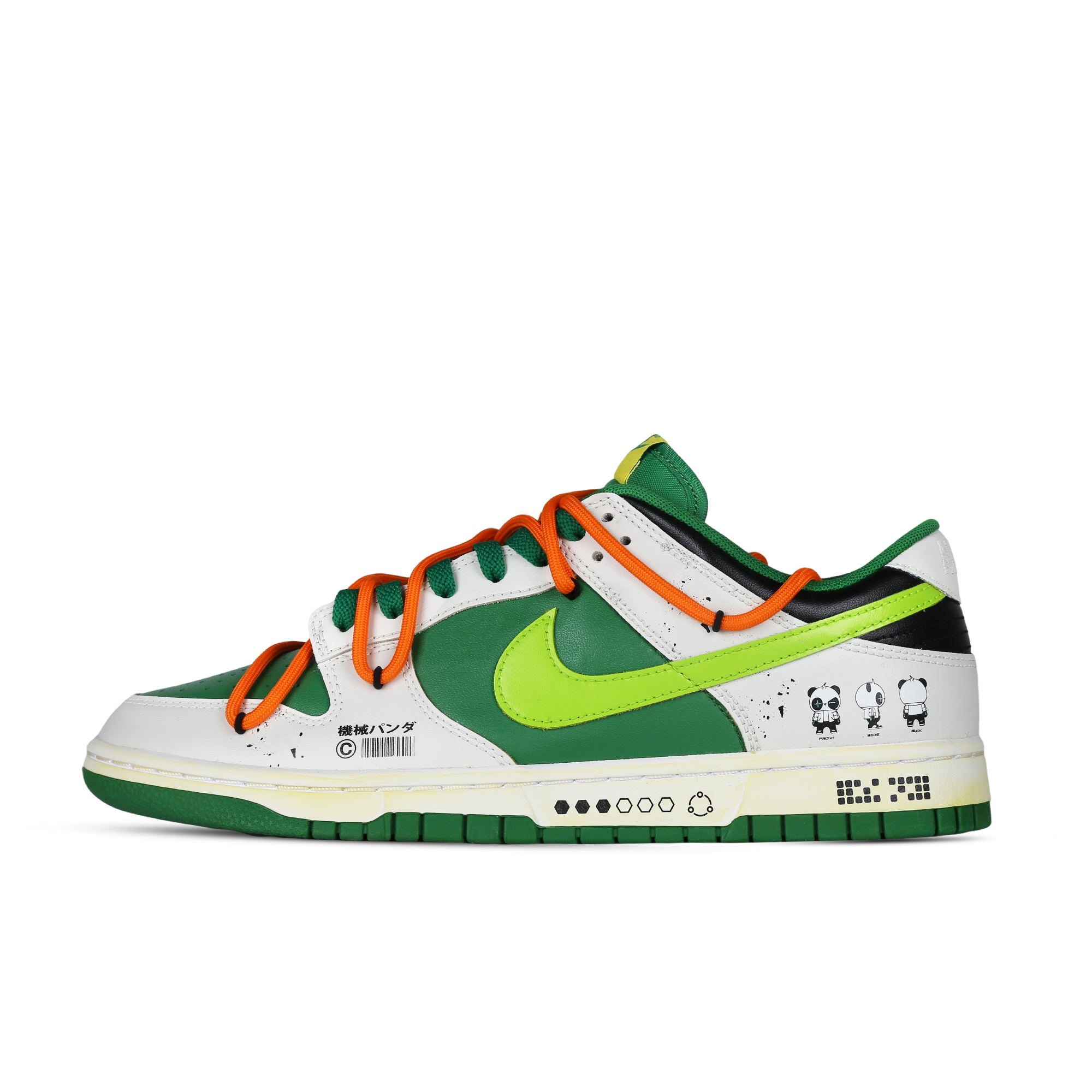 Order 【定制鞋】耐克Dunk低帮‘机械熊猫’ DV0833-300(Team81-男款机械熊猫)