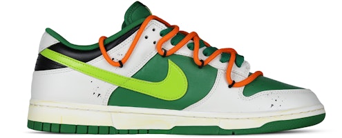 【客製化球鞋】Nike Dunk Low 機械熊貓 隨心搭配 高街風 時尚獨特 解構 低筒 板鞋 男款 白綠 Lookbook 【客製化球鞋】Nike Dunk Low 機械熊貓 隨心搭配 高街風 時尚獨特 解構 低筒 板鞋 男款 白綠