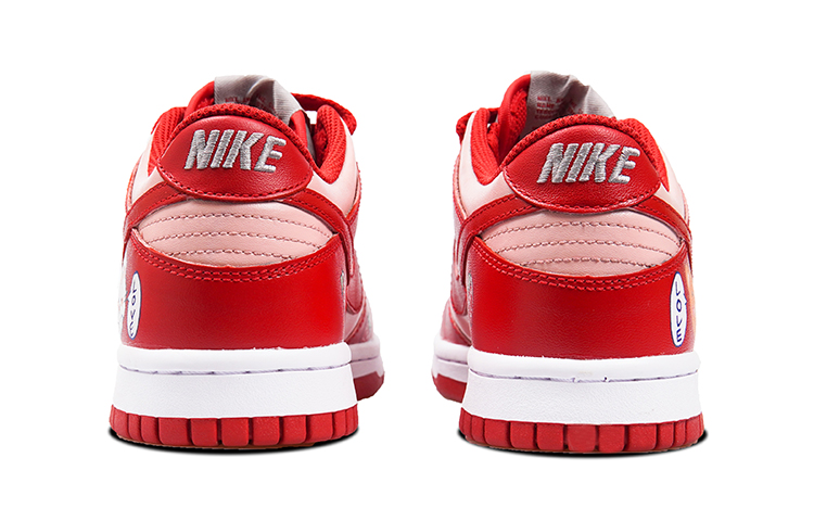 Sizing [Kasut Custom] Nike Dunk Rendah 'Kelabu Sederhana Strawberry Bunny & Bear' CW1590-002(TeamP-女款草莓兔草莓熊粉红色)