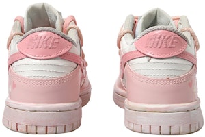 【定制球鞋】Nike Dunk Low 美乐蒂 做舊Vibe風 愛心 小花 解構風 低幫 板鞋 GS 粉白 Purchase 【定制球鞋】Nike Dunk Low 美乐蒂 做舊Vibe風 愛心 小花 解構風 低幫 板鞋 GS 粉白