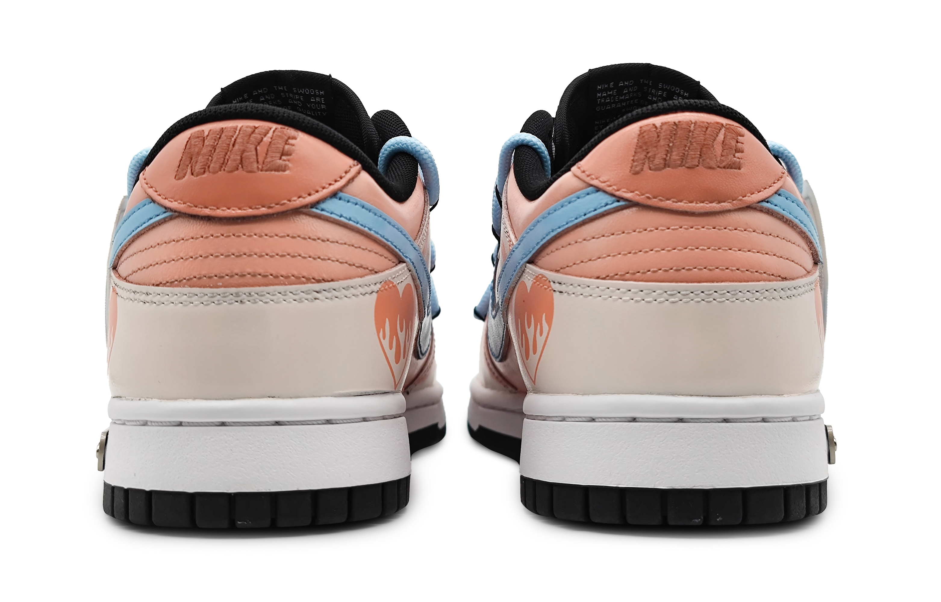 Purchase 나이키 덩크 로우 '멜로디 핑크 화이트' (커스텀) CW1590-100(Team16-女款心动旋律-)