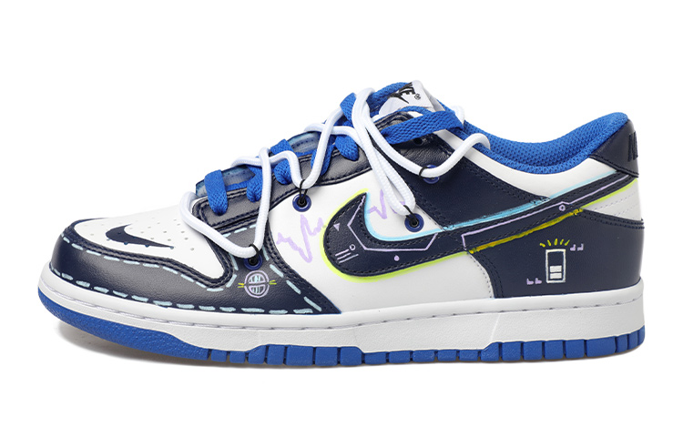 Buy [Zapatillas Personalizadas] Nike Dunk Low 'Metaverse Mecha' CW1590-104(Team拾玖-二次元荧光女S-BOX)