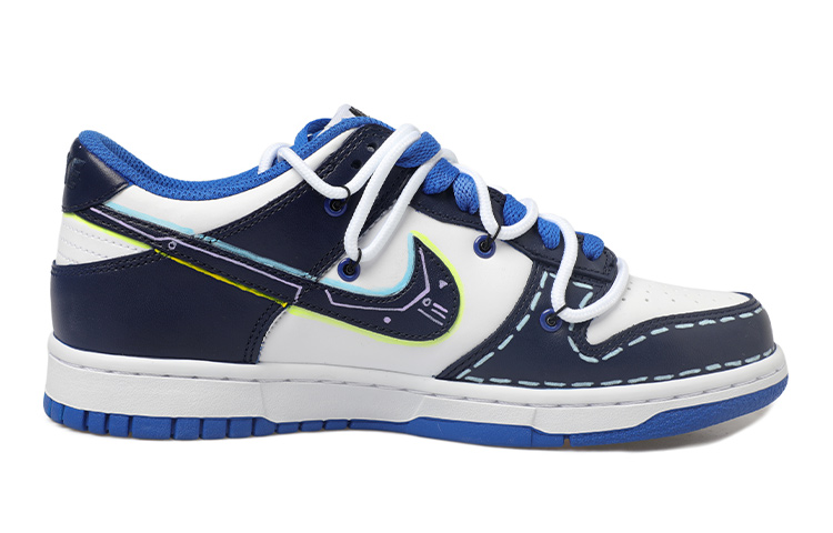 Order [Zapatillas Personalizadas] Nike Dunk Low 'Metaverse Mecha' CW1590-104(Team拾玖-二次元荧光女S-BOX)