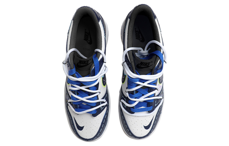 Shop [Kasut Kustom] Nike Dunk Low 'Metaverse Mecha Bercahaya Dalam Gelap' DJ6188-002(Team拾玖-二次元荧光男S-BOX)