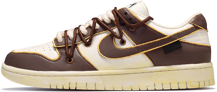 custom-shoes-nike-dunk-low-metaverse-patchwork-brown-white