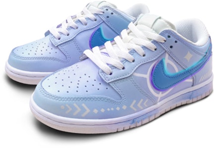 カスタムシューズ:ナイキ ダンク ロー 'メタバース ヴェイパーウェーブ グラデーション' DH9765-100(TeamS-蒸汽波) Lookbook カスタムシューズ:ナイキ ダンク ロー 'メタバース ヴェイパーウェーブ グラデーション' DH9765-100(TeamS-蒸汽波)