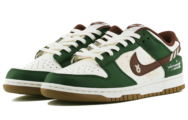 Lookbook [Kasut Custom] Nike Dunk Low 'Meteor Snow Rabbit' FB7160-161(Team10-雪兔）