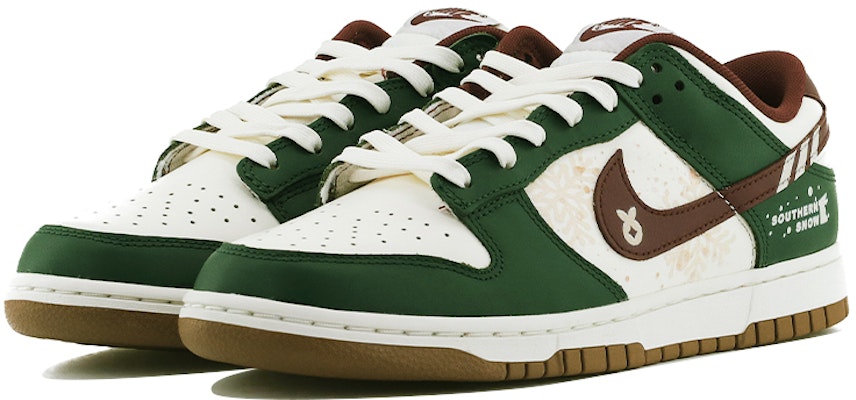 【客製球鞋】Nike Dunk Low 新中式 潮流兔年 流星雪兔 潮流休閒 低筒 板鞋 男款 白綠紅 Lookbook 【客製球鞋】Nike Dunk Low 新中式 潮流兔年 流星雪兔 潮流休閒 低筒 板鞋 男款 白綠紅