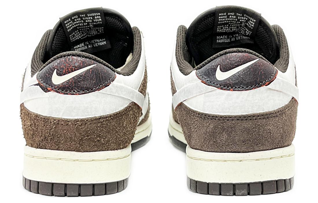 Shop 【カスタムシューズ】ナイキ ダンク ロー 'ミッドナイトベイキングクリームブラウン' DQ8801-200(TeamTwo-深夜烘培S-BOX)