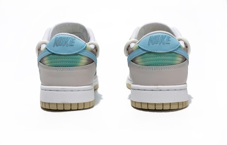 【訂製球鞋】Nike Dunk Low 仲夏之夜 潮流百搭 解構 蒂芙尼 低筒 板鞋 男款 灰藍 Details for 【訂製球鞋】Nike Dunk Low 仲夏之夜 潮流百搭 解構 蒂芙尼 低筒 板鞋 男款 灰藍