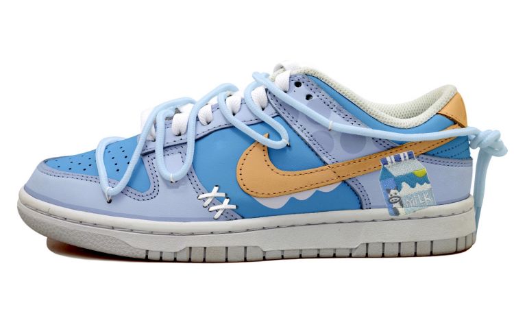 [Custom Shoes] Nike Dunk Low 'Milk Box Blue'