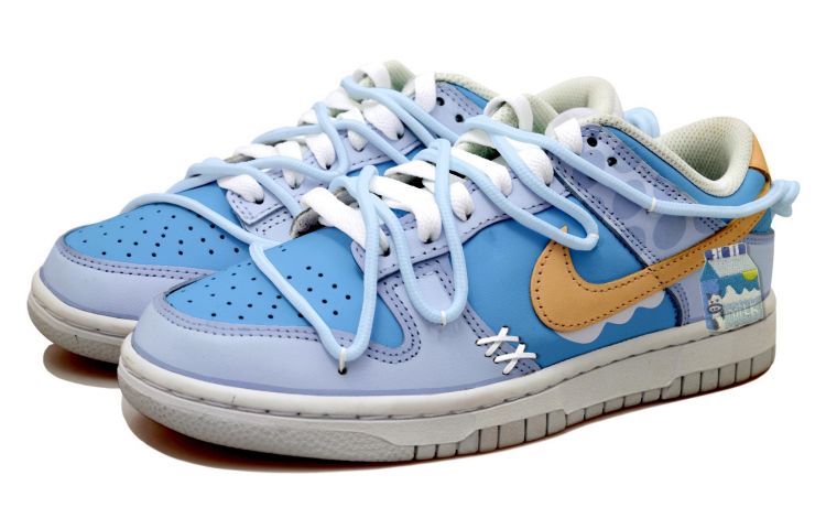 [Custom Shoes] Nike Dunk Low 'Milk Box Blue' 圖 3