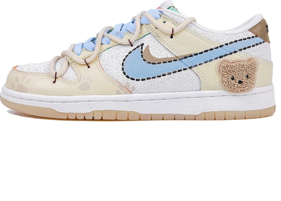 나이키 덩크 로우 '밀크 캔디 베어' (커스텀) DX3363-100(Team4-女款小熊奶糖) Buy 나이키 덩크 로우 '밀크 캔디 베어' (커스텀) DX3363-100(Team4-女款小熊奶糖)