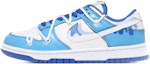 Buy 【定製球鞋】Nike Dunk Low 牛奶可可 復古 防滑輕便 低幫 板鞋 男女同款 黑白藍