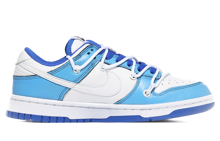 Order 【定製球鞋】Nike Dunk Low 牛奶可可 復古 防滑輕便 低幫 板鞋 男女同款 黑白藍