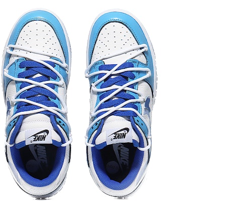 【定製球鞋】Nike Dunk Low 牛奶可可 復古 防滑輕便 低幫 板鞋 男女同款 黑白藍 Shop 【定製球鞋】Nike Dunk Low 牛奶可可 復古 防滑輕便 低幫 板鞋 男女同款 黑白藍