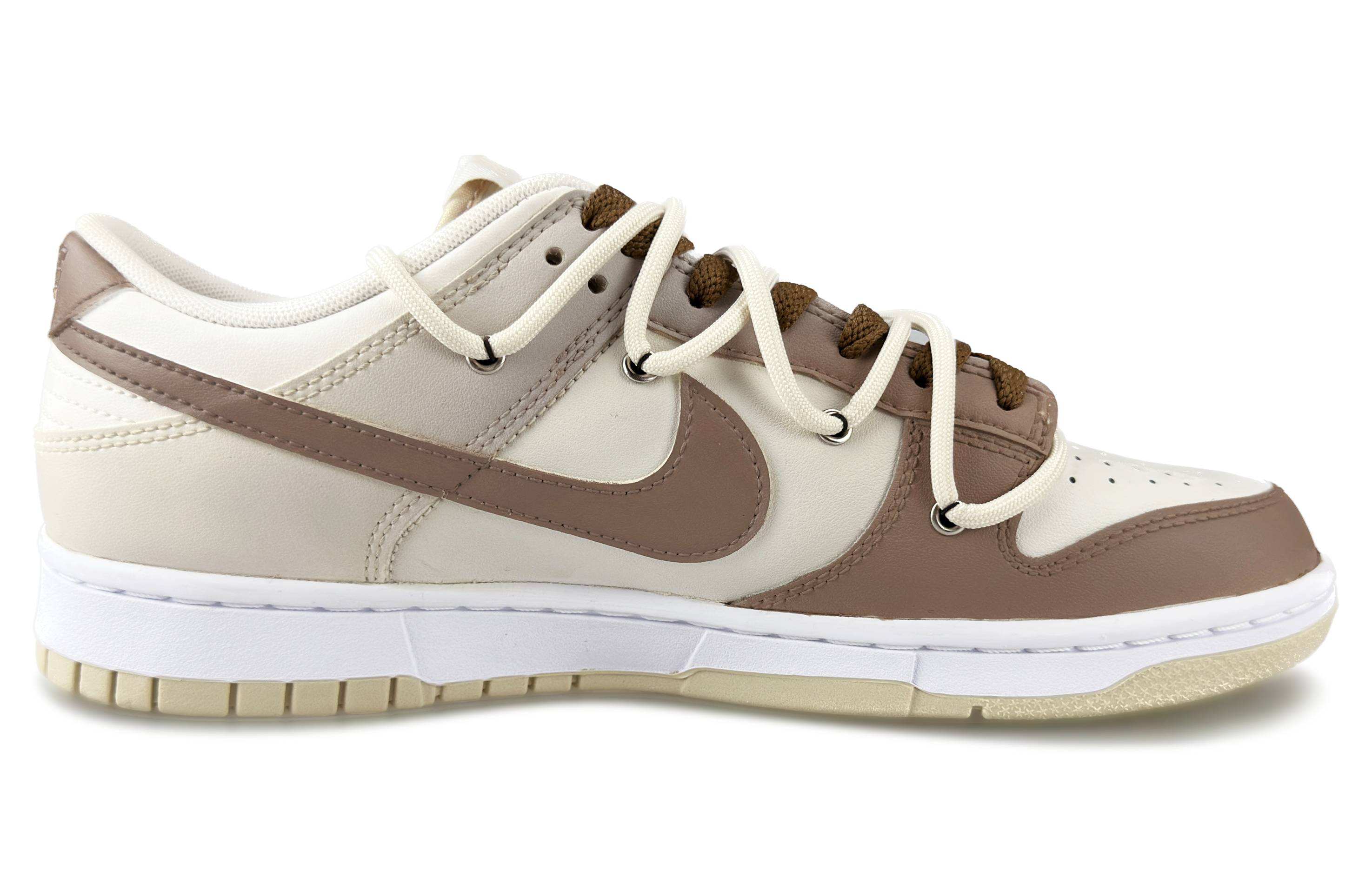 Order [定制鞋款] 耐克Dunk低帮 '奶咖去构' DV0831-003(Team79-男款牛奶咖啡)