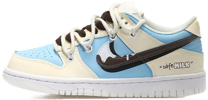 custom-shoes-nike-dunk-low-milk-coffee-drip