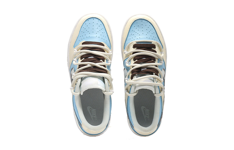 Shop [Kasut Custom] Nike Dunk Low 'Titisan Kopi Susu' DH9765-100(Team10-女款牛奶咖啡)