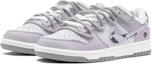 Lookbook 【訂製球鞋】Nike Dunk Low "牛奶芋泥冰" 特殊鞋盒 低筒 板鞋 GS 灰紫