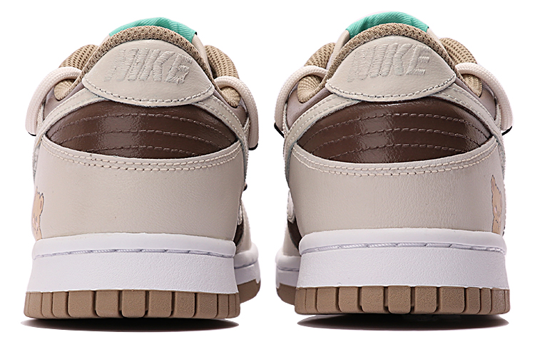 Purchase [Sepatu Custom] Nike Dunk Low 'Milk Tea Bear' DX6063-131(TeamThree-女款奶咖小熊米棕)