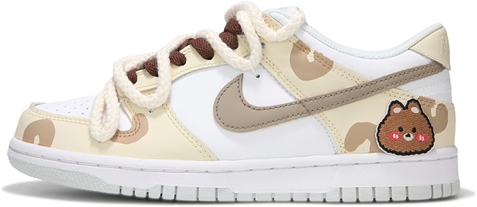 custom-shoes-nike-dunk-low-milk-tea-cashew-bear