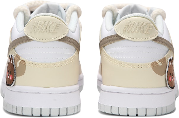 나이키 덩크 로우 '밀크티 캐슈베어' (커스텀) DV0831-101(Team82-男款腰果小熊) Shop 나이키 덩크 로우 '밀크티 캐슈베어' (커스텀) DV0831-101(Team82-男款腰果小熊)