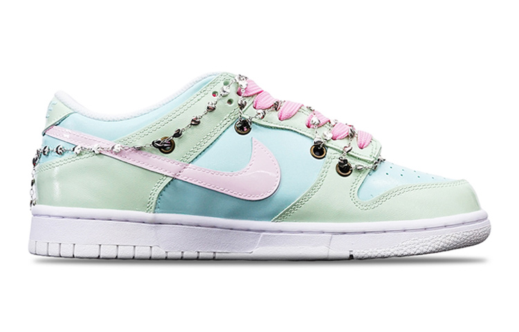 Lookbook [Custom Shoes] Nike Dunk Low 'Milk Tea Teddy Summer Breeze'