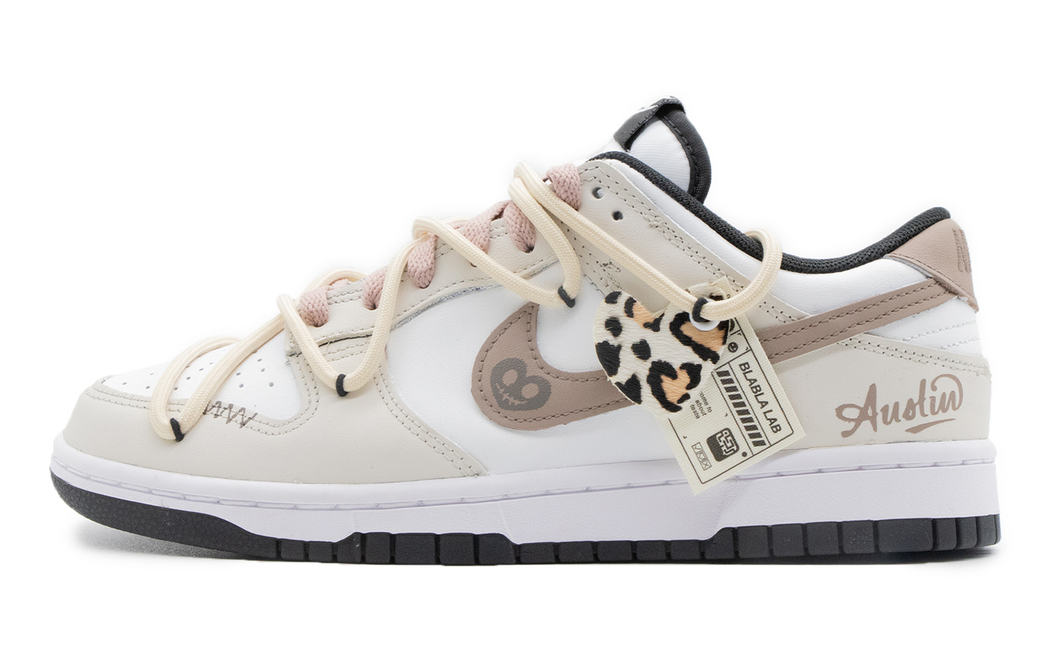 Buy 【カスタムシューズ】ナイキ ダンク ロー 'ミルクホワイト-ブラウン' CW1590-100(Team57-女款牛乳)