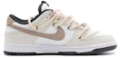 Order 【カスタムシューズ】ナイキ ダンク ロー 'ミルクホワイト-ブラウン' CW1590-100(Team57-女款牛乳)