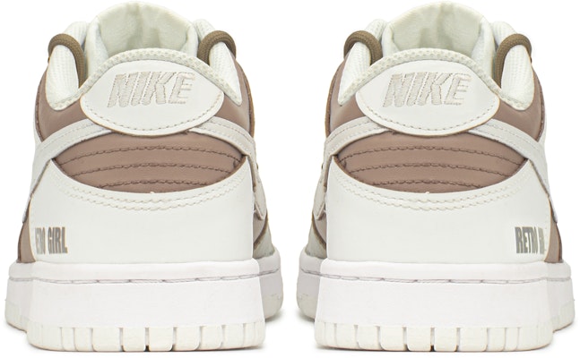 【定製球鞋】Nike Dunk Low FZBB 減齡禮盒 解構 復古 牛奶紋 低幫 板鞋 GS 白卡其 Shop 【定製球鞋】Nike Dunk Low FZBB 減齡禮盒 解構 復古 牛奶紋 低幫 板鞋 GS 白卡其