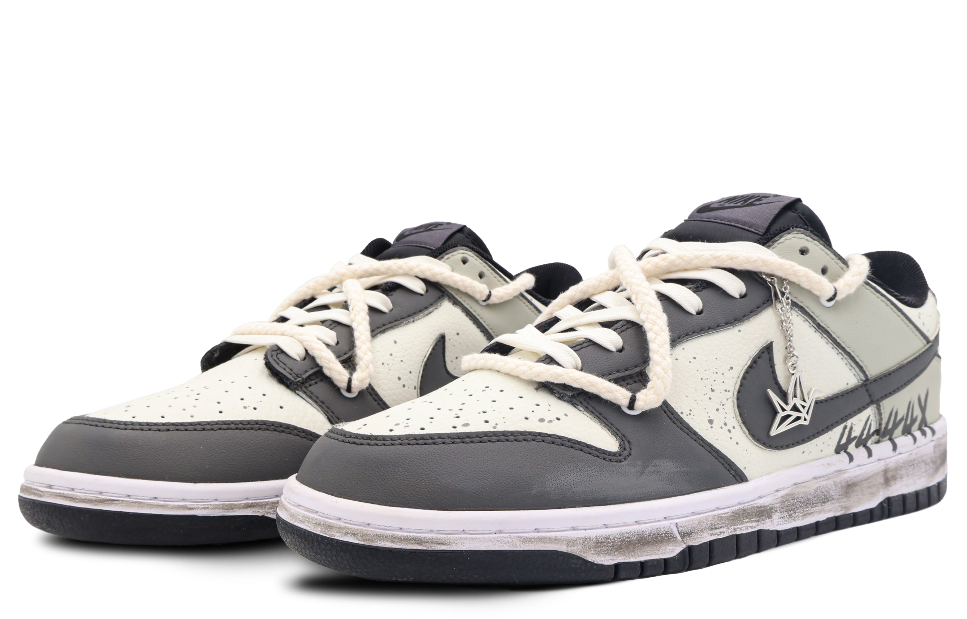 Lookbook Nike Dunk Low Millennium (Negras/Gris/Blanco) DH9765-002(Team53-女款千禧年代)