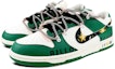 Lookbook 【定制球鞋】Nike Dunk Low 是在玩鞋 禮盒 解構 百萬富翁 美元塗鴉 低幫 板鞋 男款 白綠