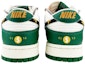 Purchase Sepatu Nike Dunk Low 'Millionaire Dollar Graffiti Putih Hijau' Custom DR9654-100(Team叁-男款富翁美元QD)