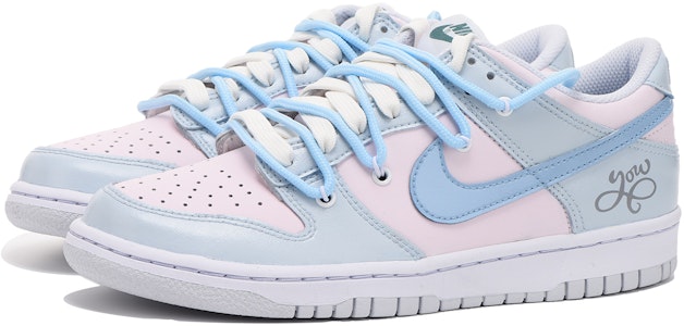 나이키 덩크 로우 '민트 블루-핑크' (커스텀) FD1232-002(Team拾伍-女款灰蓝字母SBOX) Lookbook 나이키 덩크 로우 '민트 블루-핑크' (커스텀) FD1232-002(Team拾伍-女款灰蓝字母SBOX)